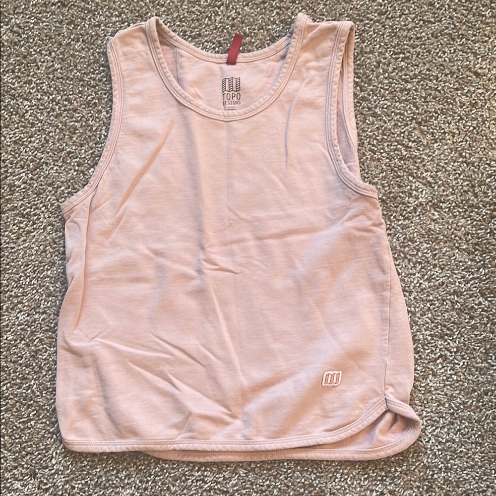 🎉 3 for $25 🎉 Topo Designs Pink Scoop Neck Tank Top